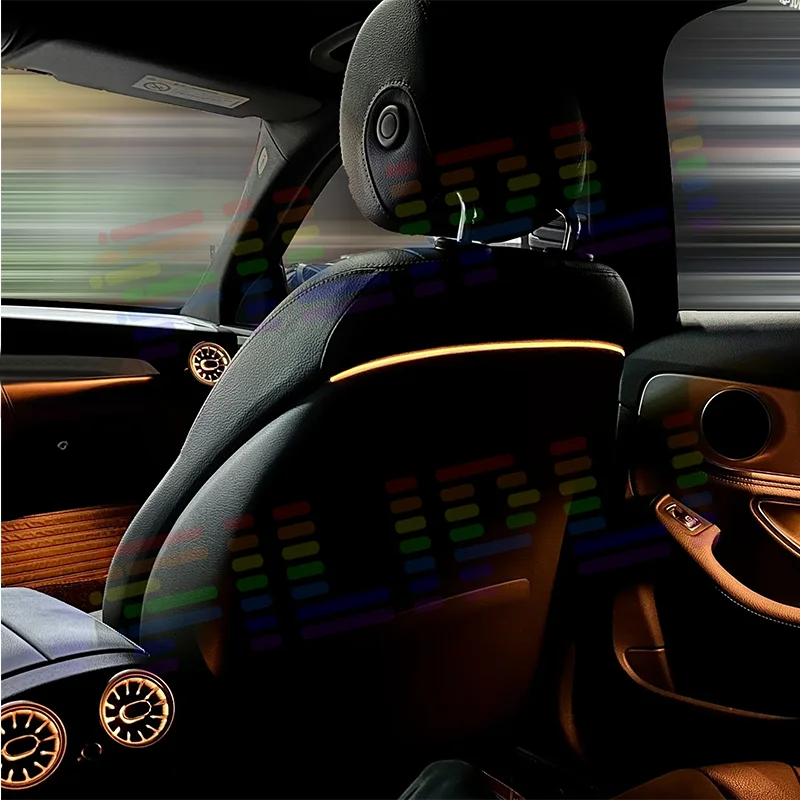 

For Mercedes Benz W205 X253 C-CLASS GLC Instrument panel Seat back ambient light Front and rear ventilation vent ambient lights