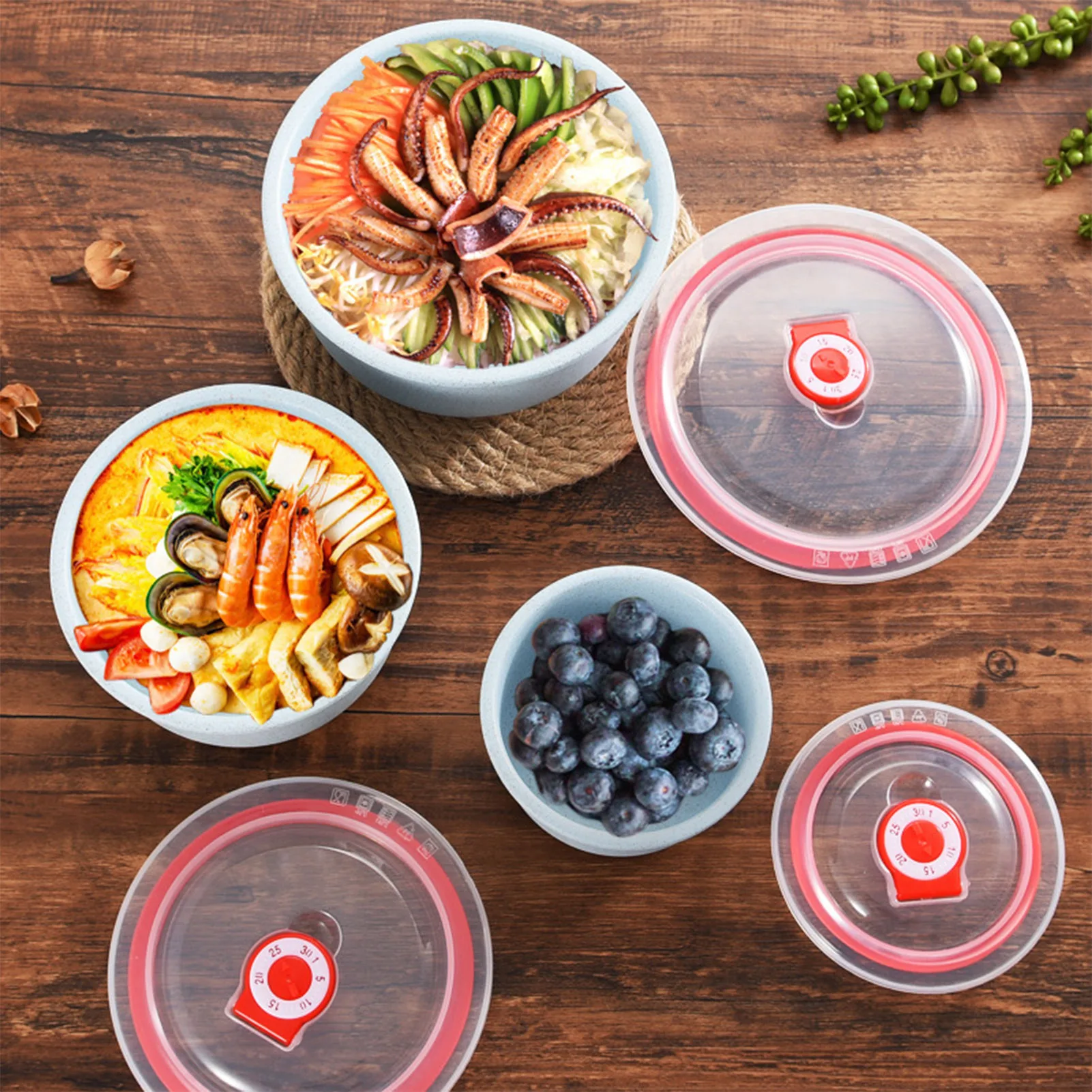 3 szt. Pojemniki na żywność, l – Food Storage Without Plastic recenzja i cena