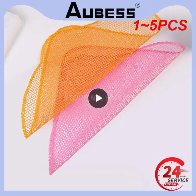 1 ~ 5 szt. Ściereczka do czyszczenia kuchni zaprojektowana z tkaniną poliestrową chusteczki do czyszczenia ekranu silne czyszczenie siatka do mycia naczyń