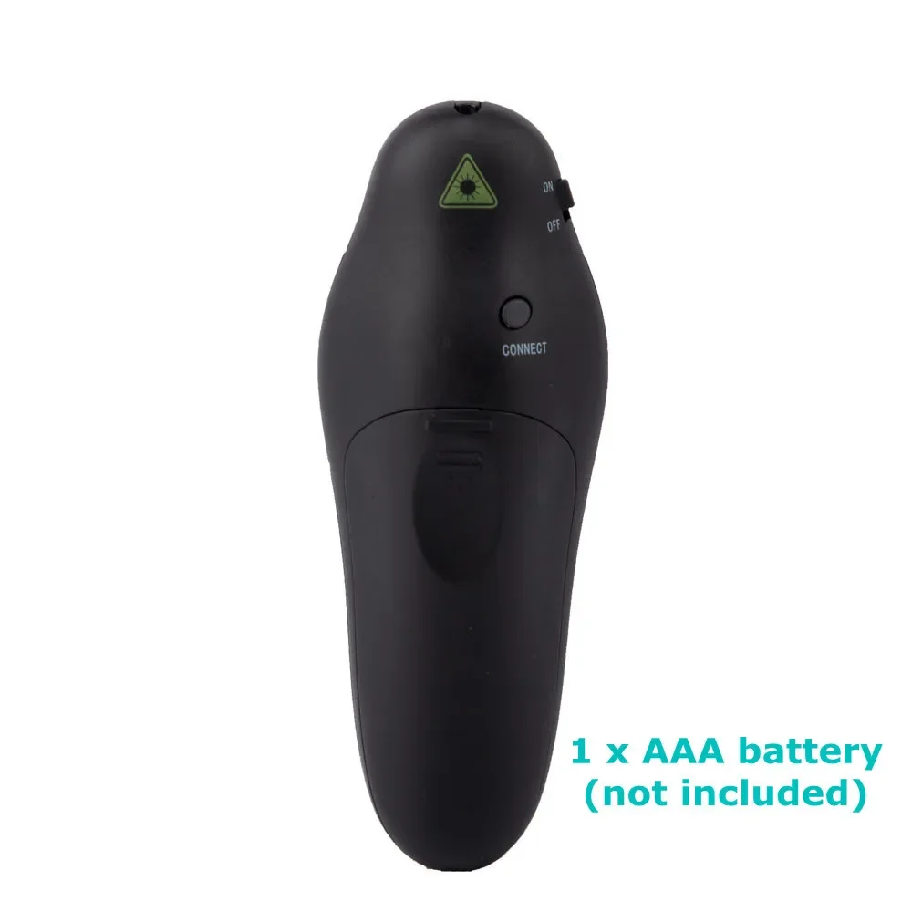 TenYua 2.4 グラムワイヤレスレッドプレゼンターポインターペンポインターリモコン USB レシーバー PPT パワーポイントプレゼンテーション教育用