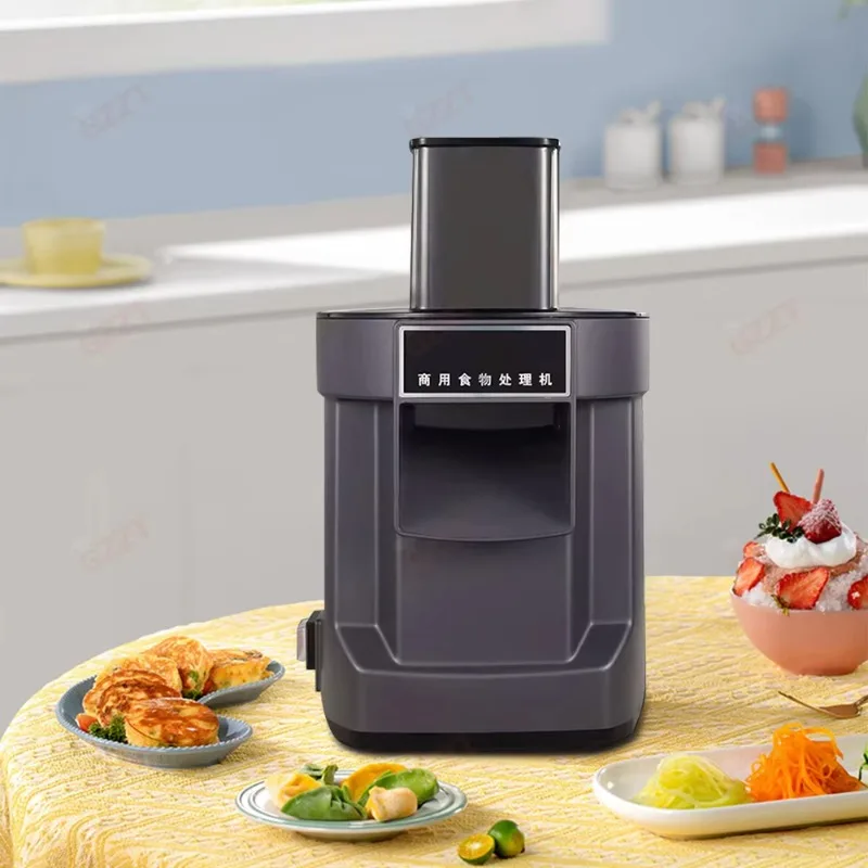 

76*60mm Feed Hole Commercial Multipurpose Food Processor Portable Fruit Vegetable Dicer Chopper Slicer Shredder Cutter Machine