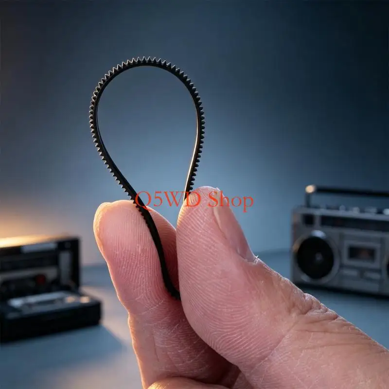 Q5WD Cassette Mechanism Gear Belt, Nylon Repair Belt For WMF101 102 F202 F501 WM-51