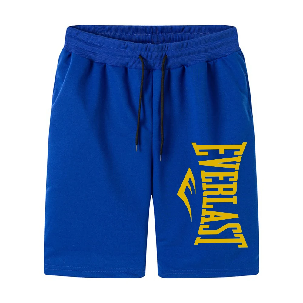 EVERLAST-pantalones cortos deportivos para hombre, ropa deportiva de verano para correr en la playa, pantalones cortos de entrenamiento, ropa de