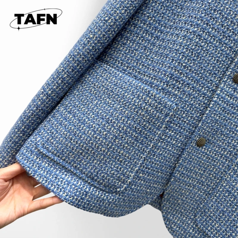 Luksusowa wełniana marynarka t – Wool Blend Coat recenzja i cena