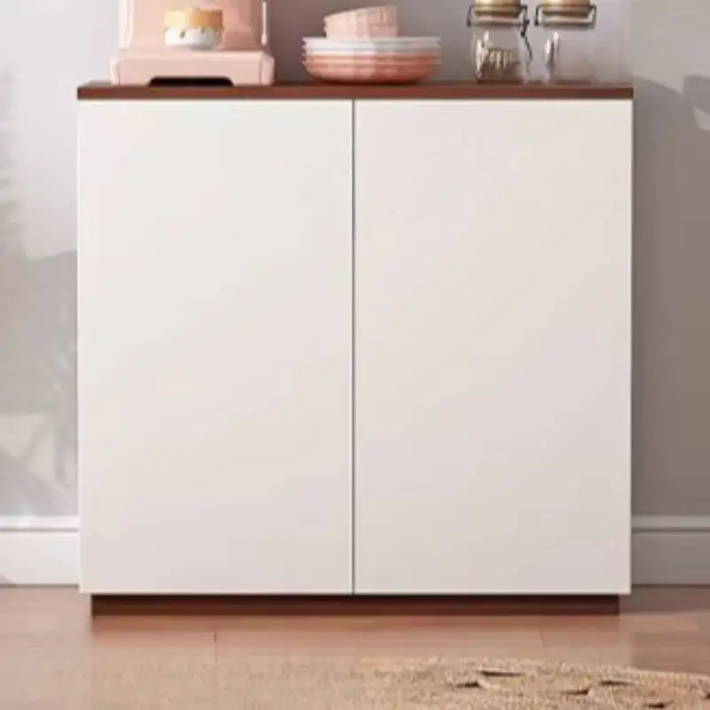 Natural Quiet Kitchen Cabinet Stand Cleaner Narrow Drawers Luxury Kitchen Cabinet Vintage Wooden Meble Kuchenne Furniture Home