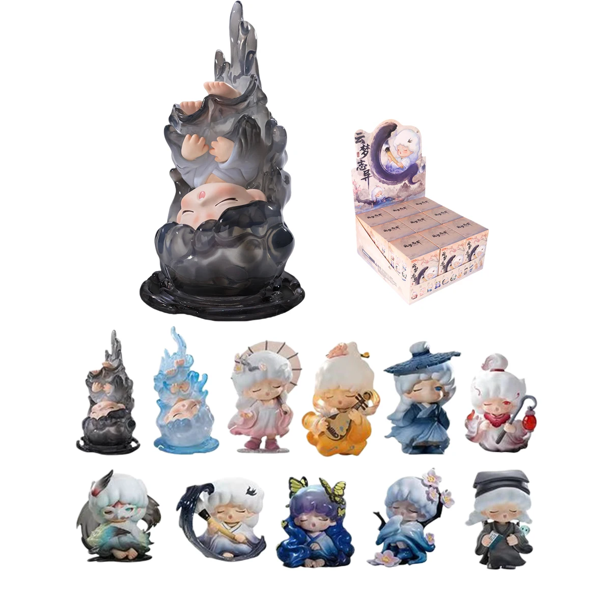 HIPLAY JOTOYS YUMO Historias extrañas sobre los sueños Mini Series Set Caja Caja ciega Figura