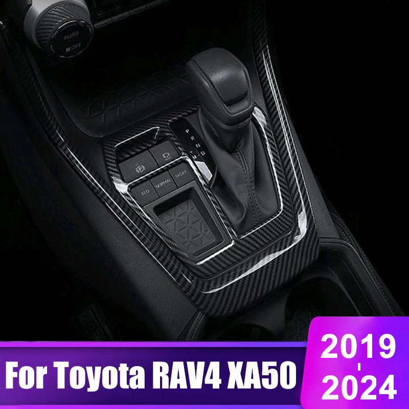 

Для Toyota RAV4 2019 2020 2021 2022 2023 2024 RAV 4 XA50 Гибридная автомобильная панель переключения передач, накладка, наклейка, аксессуары для интерьера