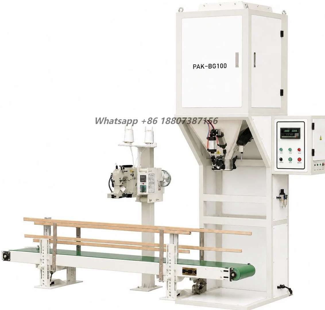 High-Precision Seed Weighing and Bagging Machine for 25kg and 50kg