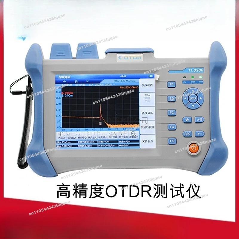 Optical Time Domain Reflectometer TL0300 Optical Cable Breakpoint Tester Fiber Breakpoint Obstacle Finder Touch Screen 120KM