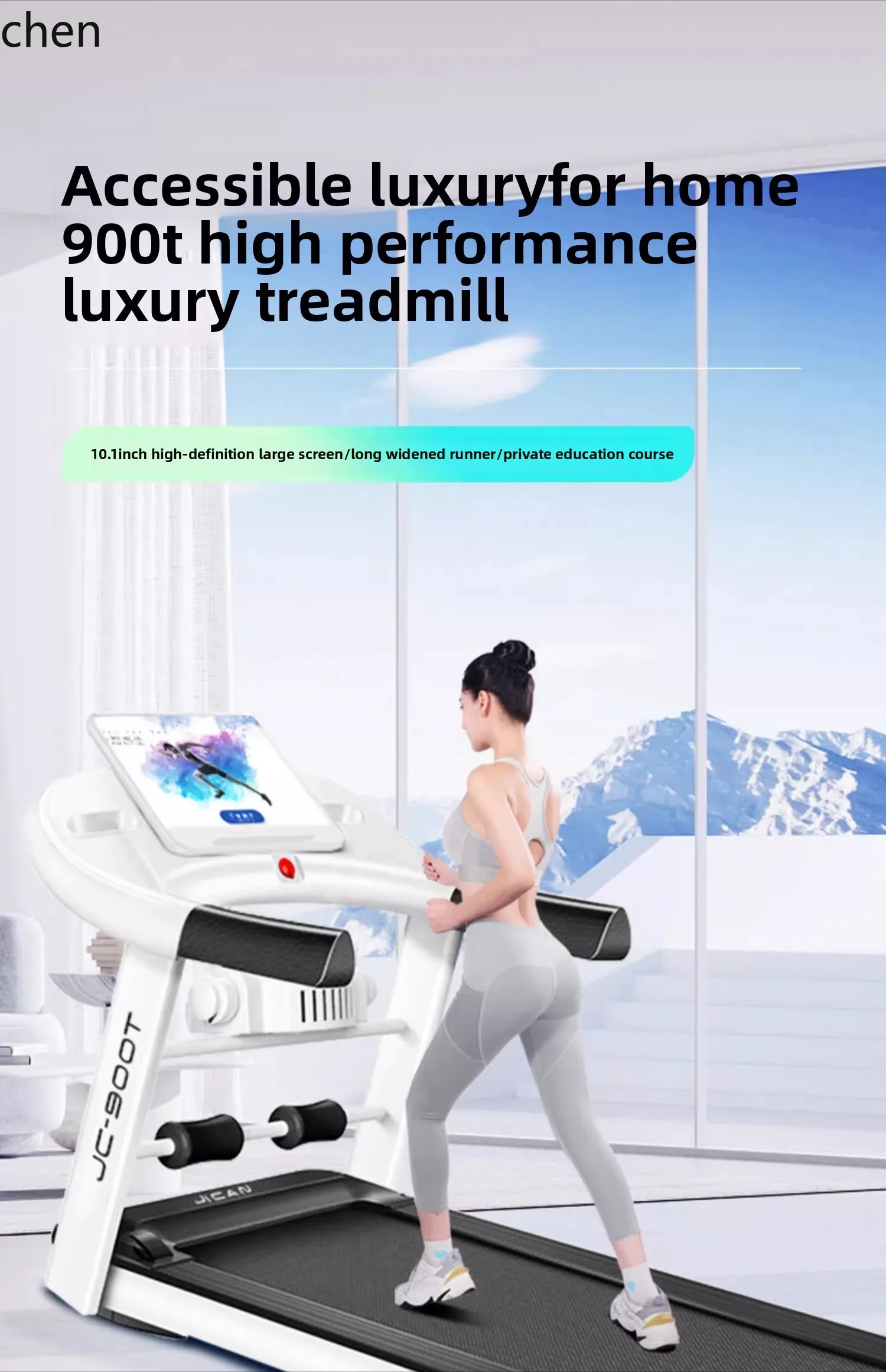 ZML treadmill household model, small gym special indoor family new folding walking machine