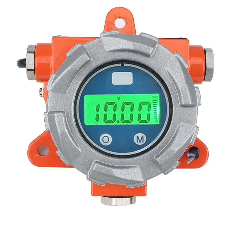 2 Wires Loop Powered 4-20mA Intrinsically Safe Explosion-proof Display Instrument Radar Level Gauge Tank Side On-site Indicator