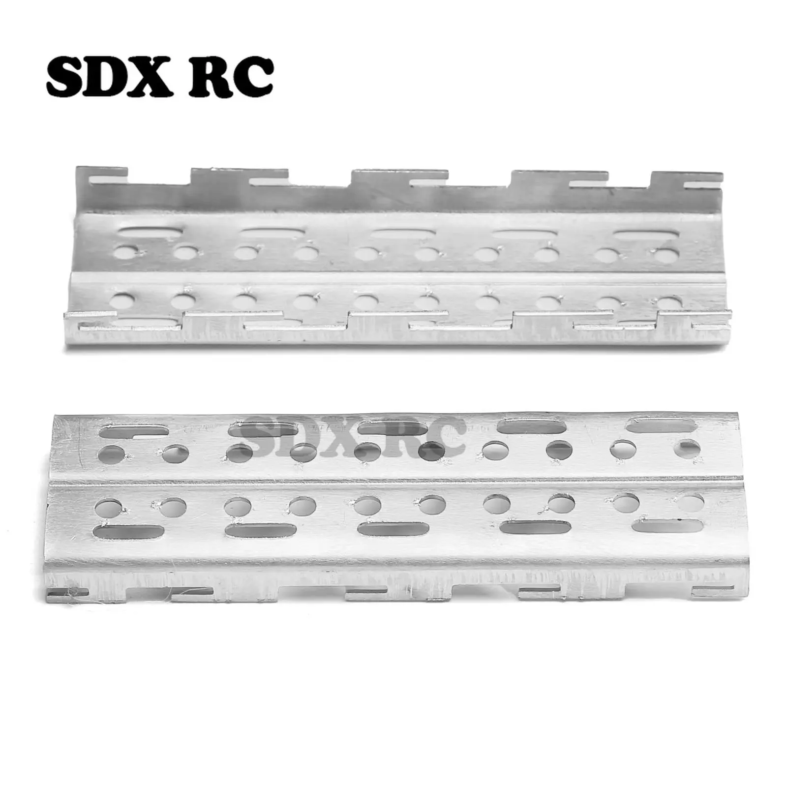 2Pcs 65x20mm Metal Sand Ladder Recovery Ramps Board Escape Board per Traxxas TRX4M Axial SCX24 1/18 1/24 RC Crawler Car Parts