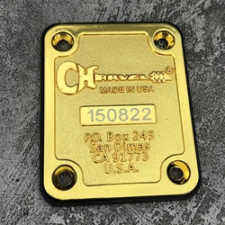 Guitar NECK PLATE Random Serial Number