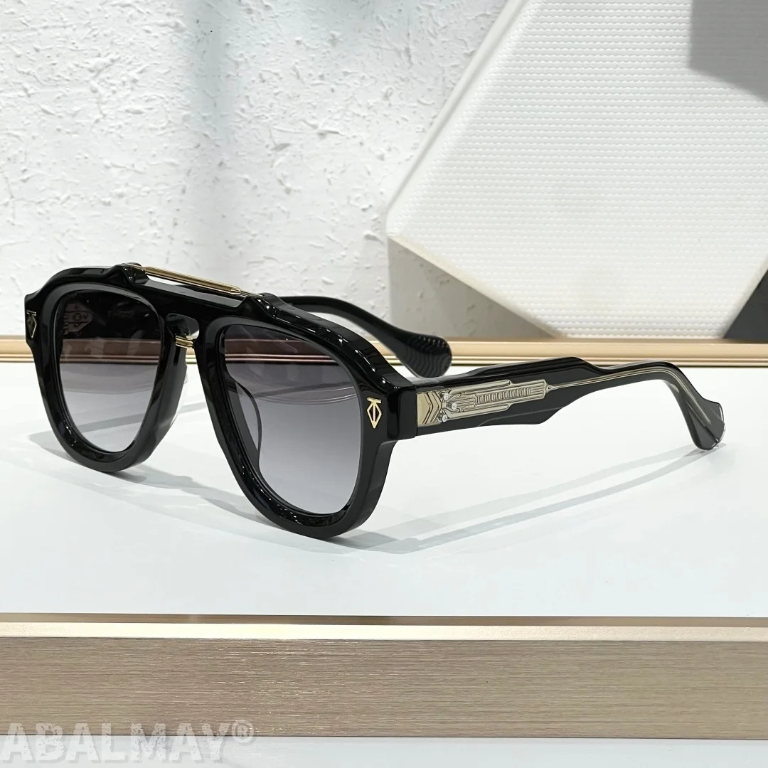 

T-HE DINO 53-20-145 Top Quality Mens Sunglasses for Women Classic Punk Luxury Acetate UV400 Designer Sunglasses with box