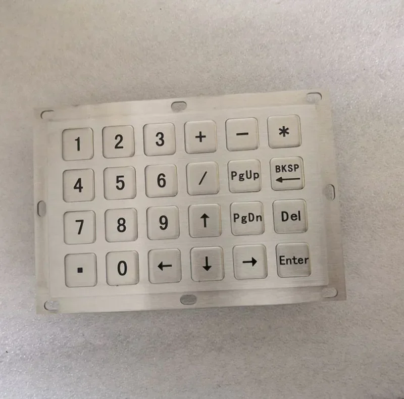 24 keys metal keyboard with USB connect 4X6 layout