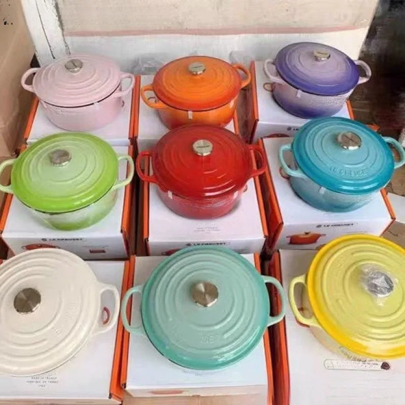 

Round soup pot, household soup pot