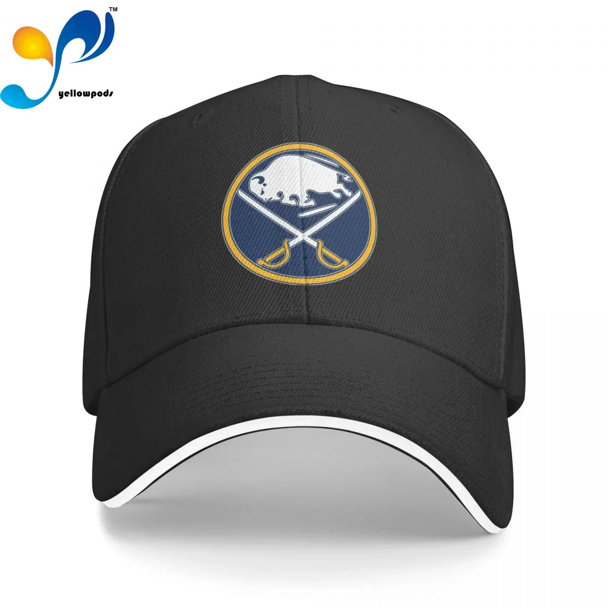 

Sabres Trucker Cap Snapback Hat for Men Baseball Mens Hats Caps for Logo