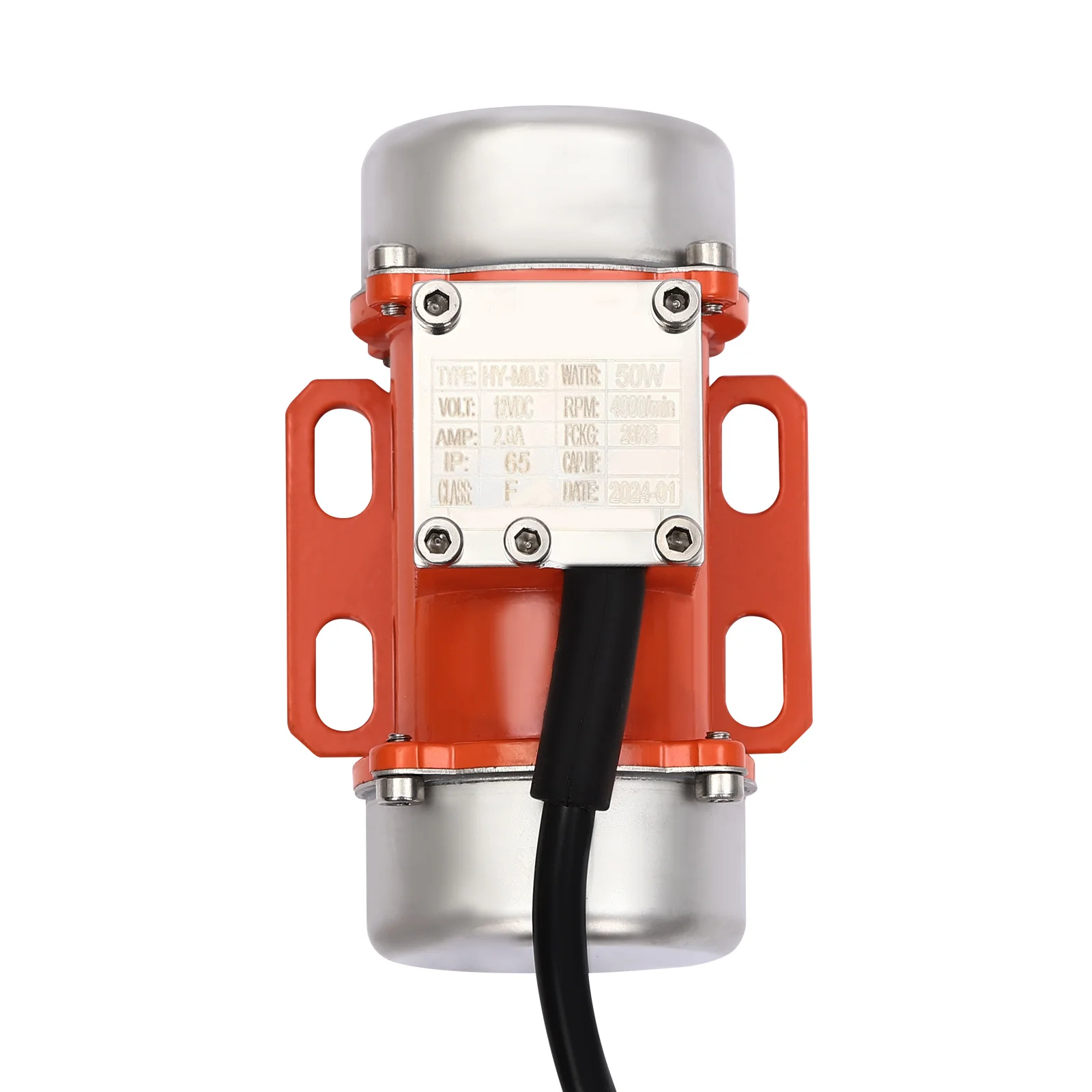 DC12V Motor 50W Vibration Motor with Speed Controller 0~4000RPM Electric Vibration Motor