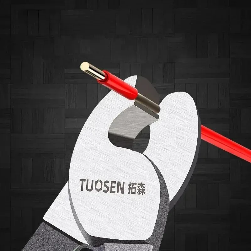 

Ratchet Wire Cable Cutter 6 8 10 Inch, High Leverage for Hard Wire, Professional Tool for Electrician, HVAC, Automotive Repair