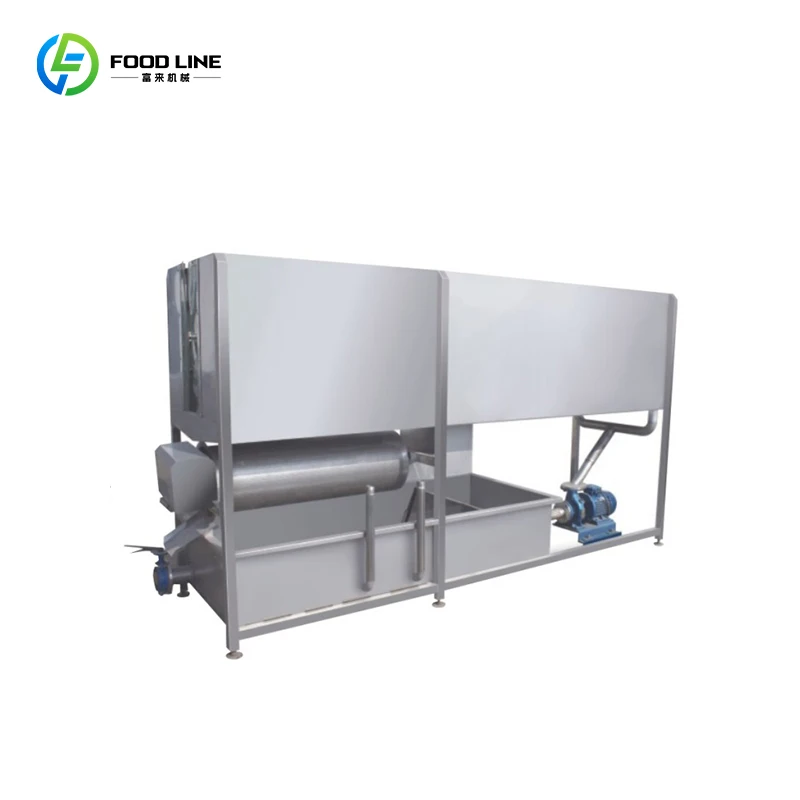 Customized FL Chicken Slaughtering Equipment Removal Cleaning Wet Plucking Processing Machine