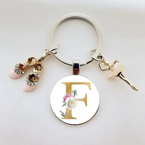 Key art vintage-kadınsı, zarif ayakkabılar, dans bale, cam sanatı, sanat, moda Dansçı anahtarlık için en iyi 5 satış-no. 1