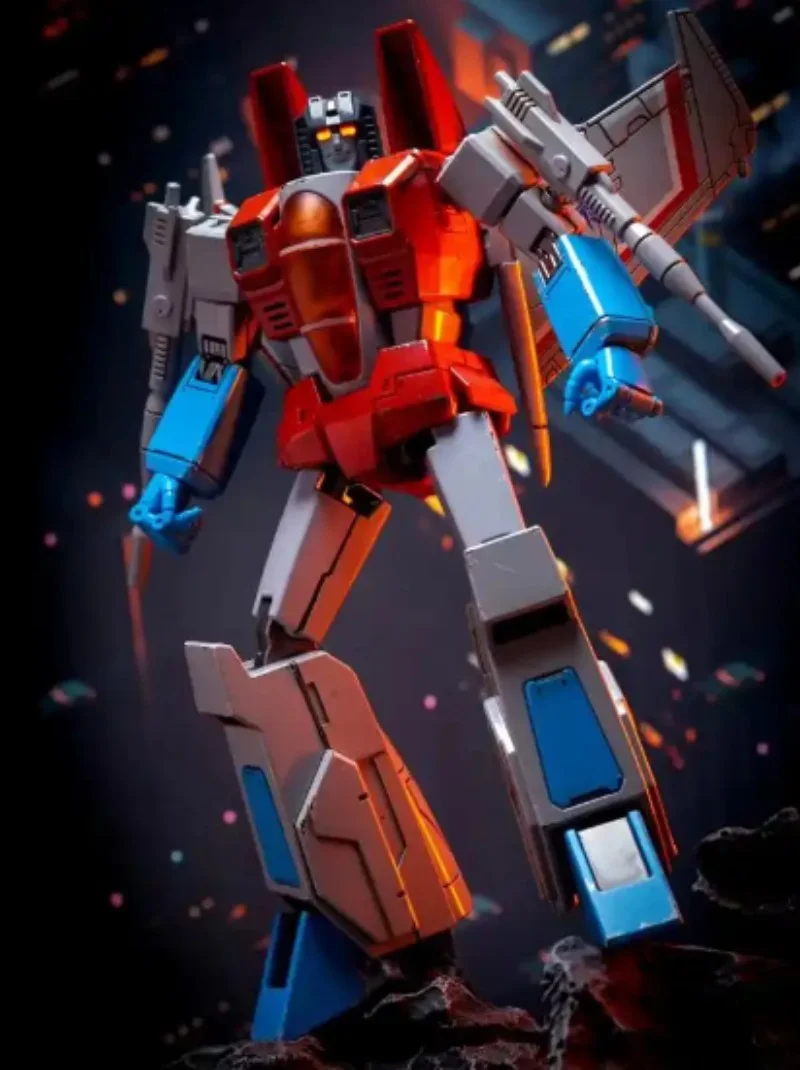 

Новые продукты на складе Transformer AMK Starscream, модная забавная фигурка, персонажи аниме, подарок на день рождения, ролевая модель из фильма, коллекционные предметы