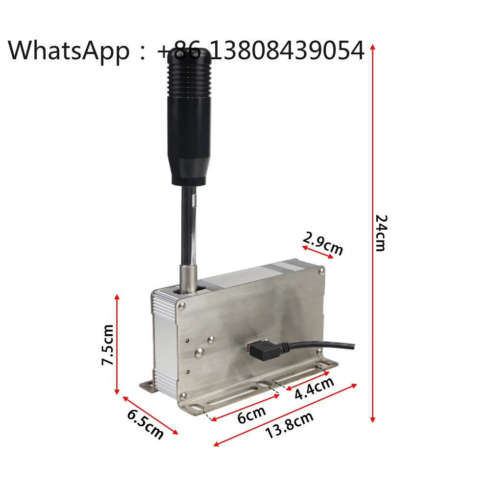 USB Sim Racing Games Sequential Shifter H Gear Shift for Logitech G25 G27 G29 G920 G923 Thrustmas