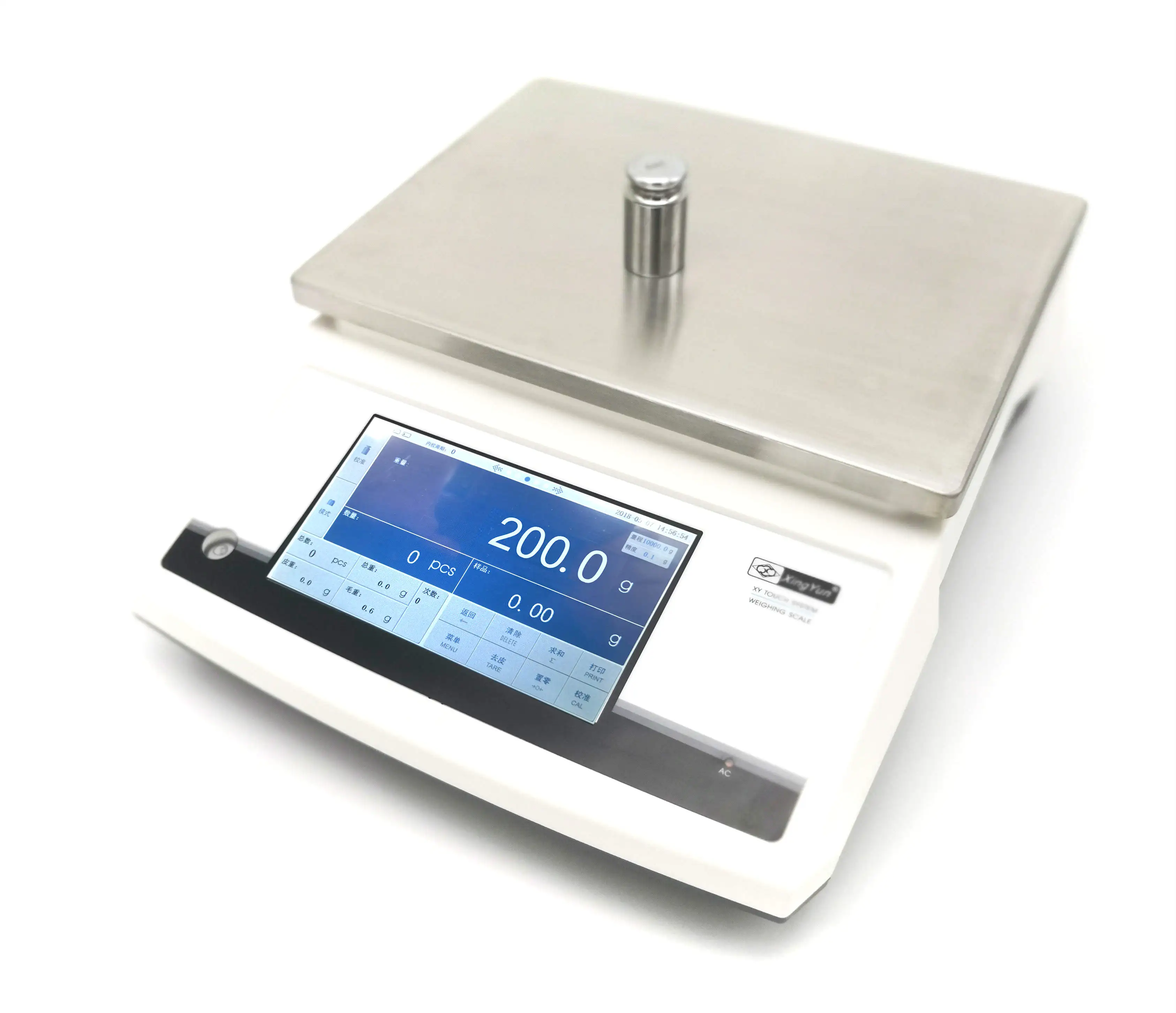 Digital touch screen laboratory weighing scale 20kg/0.1g
