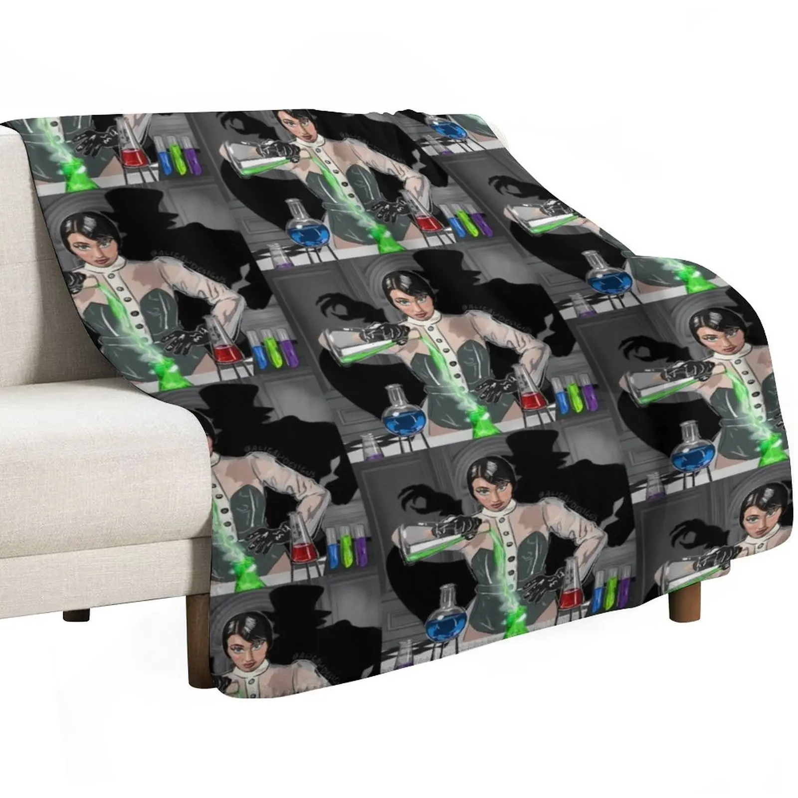 

The Alchemist Qveen Herby Throw Blanket anime Moving Luxury Thicken Blankets