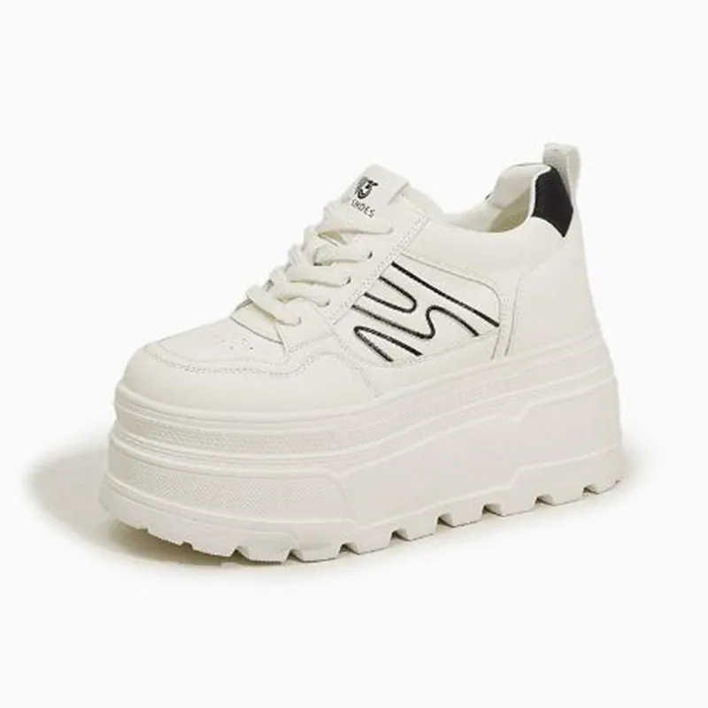 

2026 New Luxury Platform Womens Non-slip Women Running Shoes Designer Vulcanized Shoes Lace-up Wear-resistant Sneakers for Women