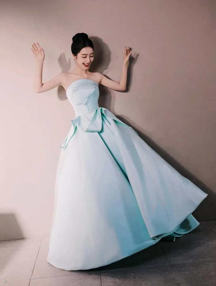 

AsaNagi Arabia Элегантные платья для выпускного вечера без бретелек длиной до пола, женские вечерние синие стильные платья, вечерние платья по индивидуальному заказу