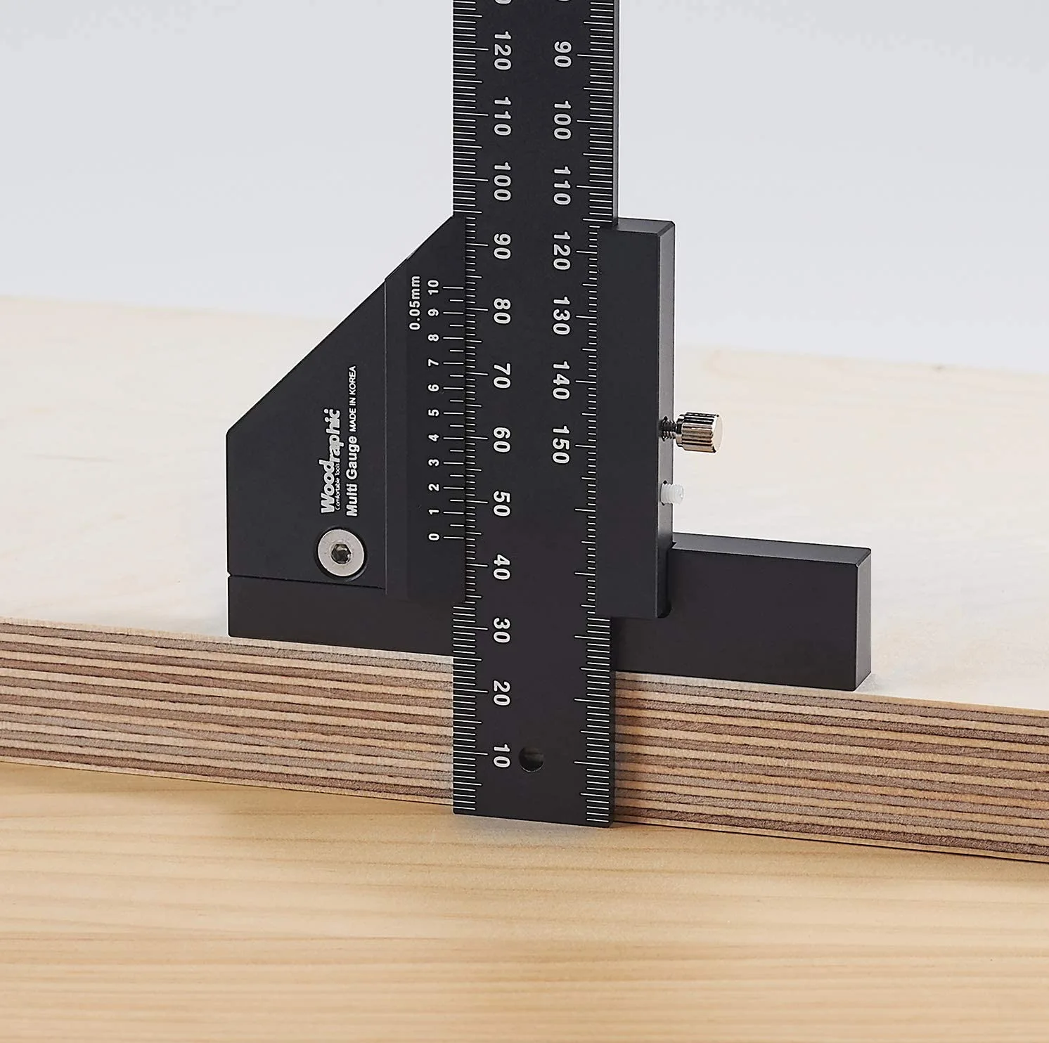 0-280mm T Ruler Multifunction Marking Depth Measuring Tools Woodworking Sliding Gauge Aluminum Alloy Scribe