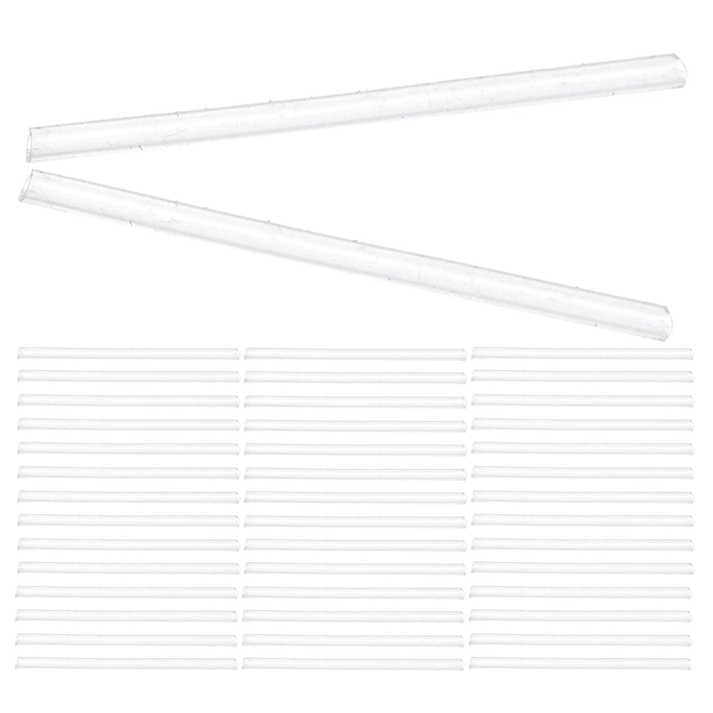 

100 Pcs Earring Protective Cover Protector Sleeve Holder Sleeves for Ears Silica Gel Piercing Clear Backs