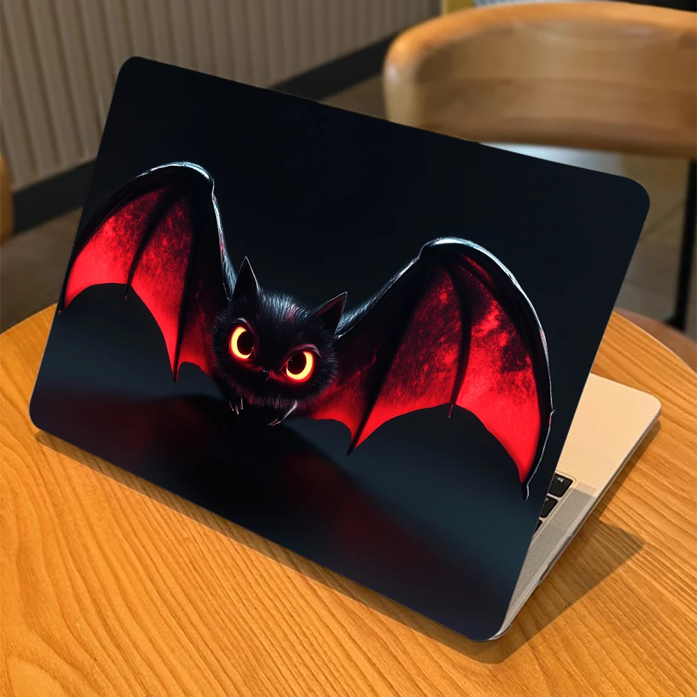 

Halloween vampire bat print shell for MacBook Air 13 2025 Model A3240 Case for MacBook Pro M1 M2 M3 13 M4 14 15 16 16.2 Cover