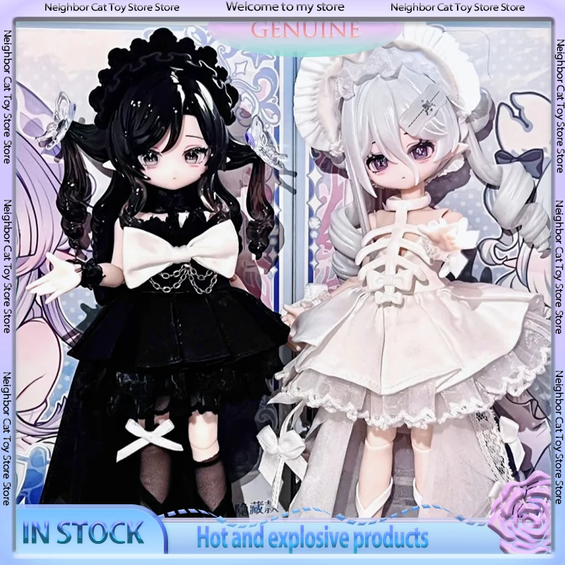 

Новая мятная серия Ocean Gemstone второго поколения, слепая коробка, 8-точечная подвижная кукла Bjd, милая фигурка, украшение для рабочего стола, подарок