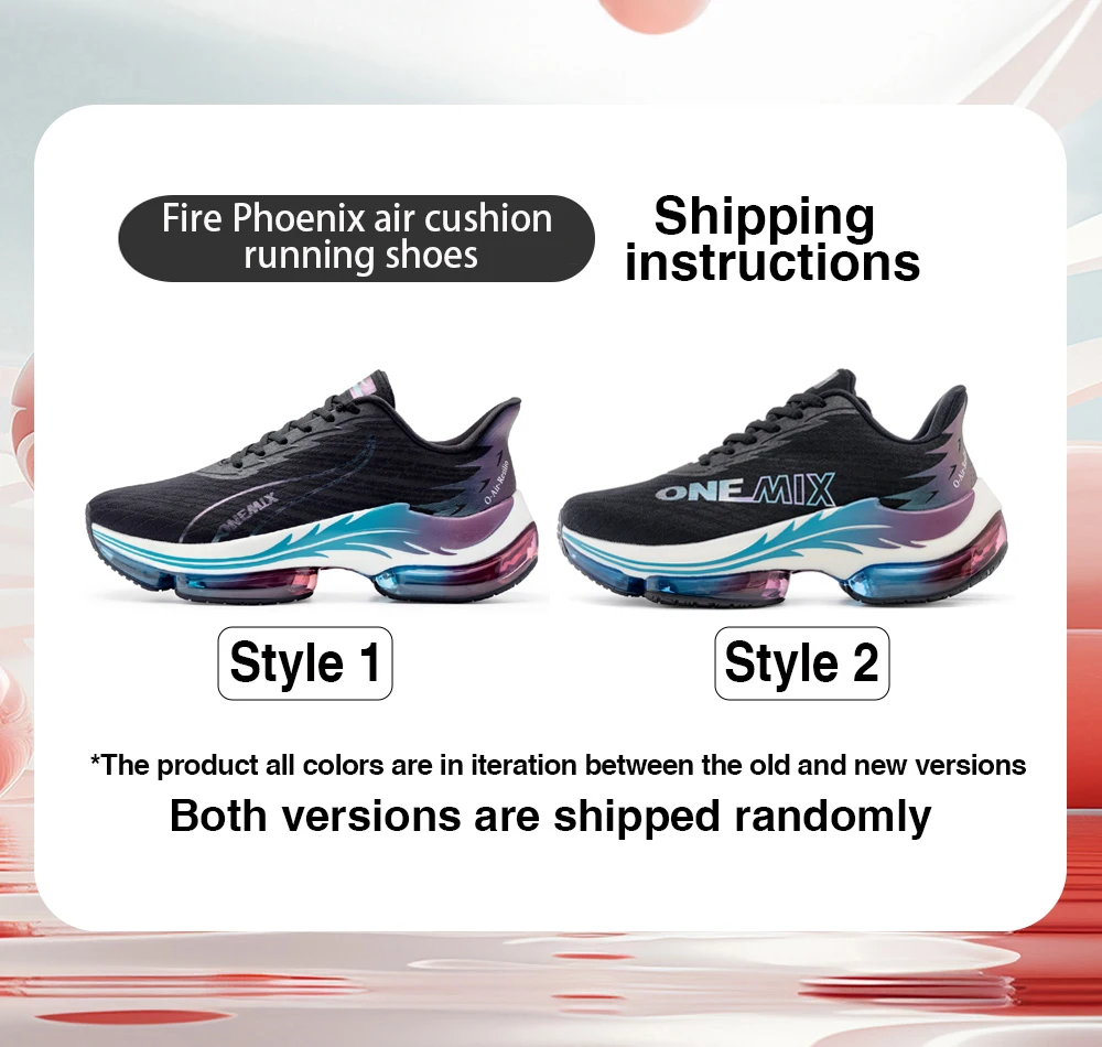 ONEMIX Men\'s Running Shoes Air Cushion Sneakers Breathable Mesh Outdoor Athletic Height Increase Walking Shoes Size EU 35-47