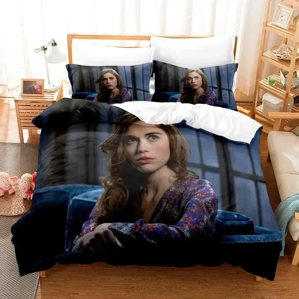 Luxury New 3D Print Teen Wolf Bedding Set TV Series Quilt Cover Pillowcases Twin Full Queen King Duvet Cover Sets Home Textile