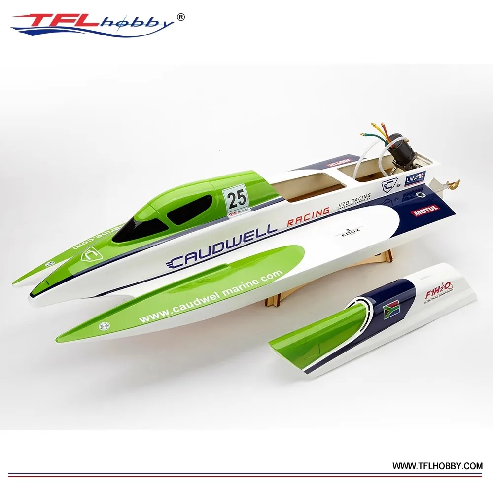 TFL Simulation F1 Rowing 1138 Anti rollover Brushless Boat Tail Motor Remote Control Electric Boat Fiberglass