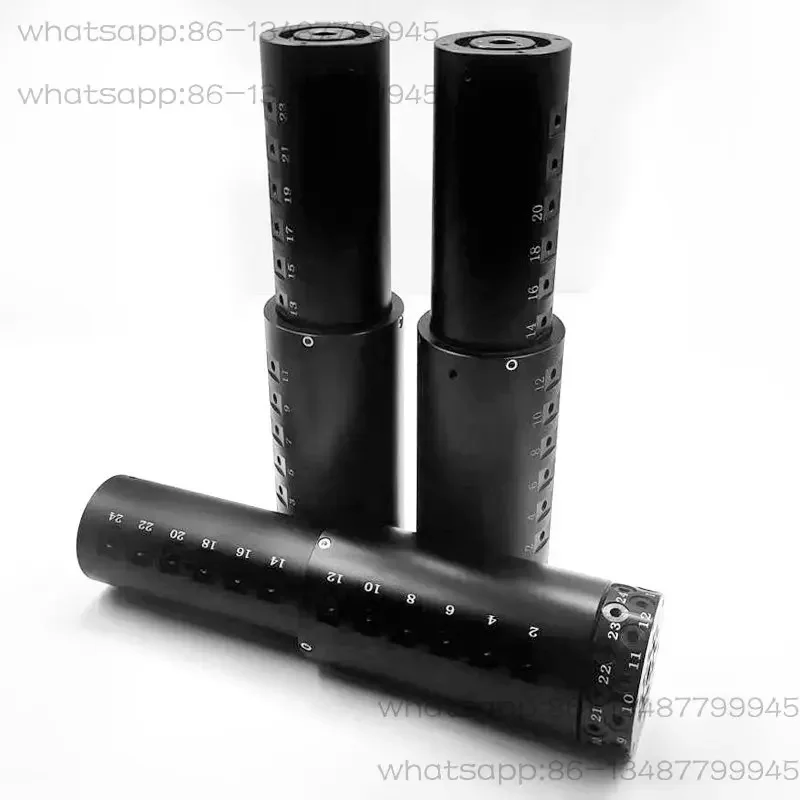 24 in 24 out slip ring Vacuum gas 360 degrees 300 speed rotation Pneumatic connection Slip ring Multi-pipeline outlet