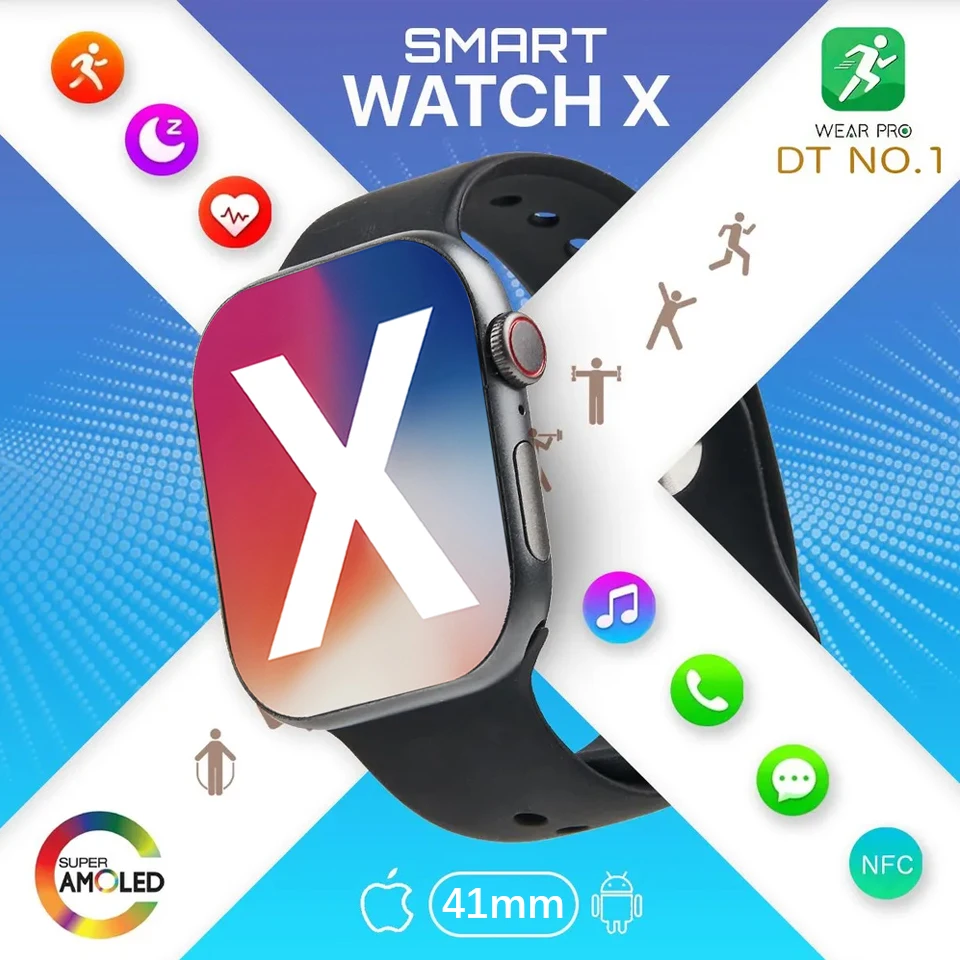 

DT 2025 GPS Smart Watch Series 10 For Apple Watch 10 Memory Music Video Bluetooth Call Waterproof NFC Smartwatch For Android IOS