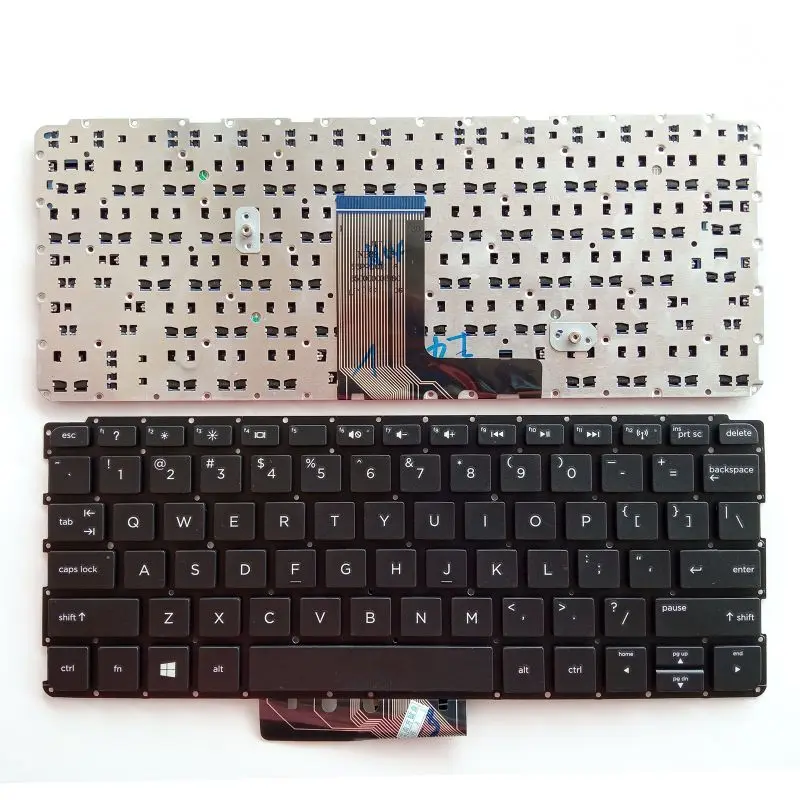 

US Laptop Keyboard for Hp Pavilion TouchSmart 11 11-E 11-E000 11-E100 11-E040ca 11-E140ca 11-E015DX 11-E011NR no pointer no back