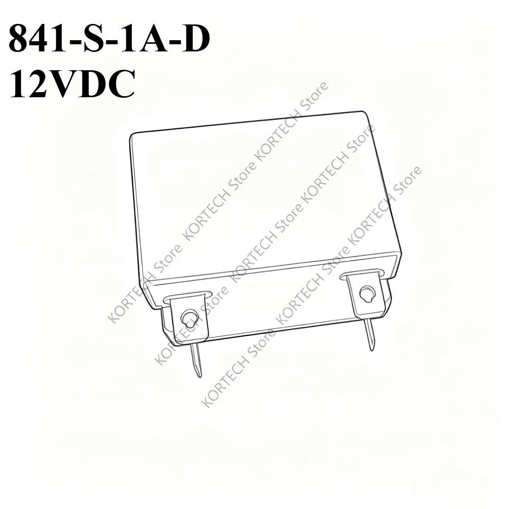 2PCS Original 841-S-1A-D 12VDC 841-S-1A-D 24VAC 841-S-1A-D-100120VA  841-S-1A-D-200240VA 4PIN high power air conditioning Relay