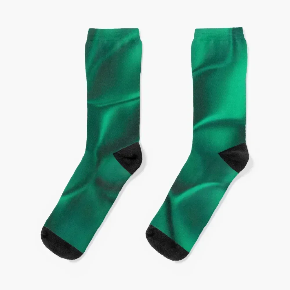 

Emerald green elegant Socks funny gifts compression aesthetic winter gifts Men Socks Luxury Brand Women's