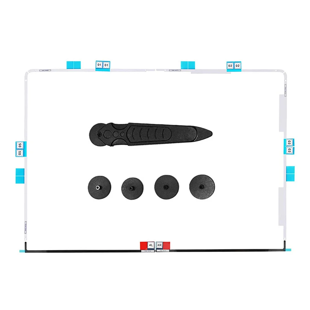 1Set لوحة ال سي دي لاصق الشريط المهنية استبدال ملصق مجموعة فتح عجلة أداة لشاشة عرض الكمبيوتر إصلاح شاشة LCD