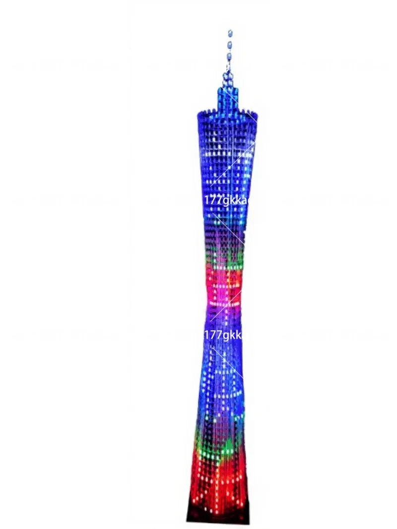 Bluetooth Music Spectrum LED Light Cube DIY Kit 32-Layer Electronic Soldering Project Colorful Waist Light Display