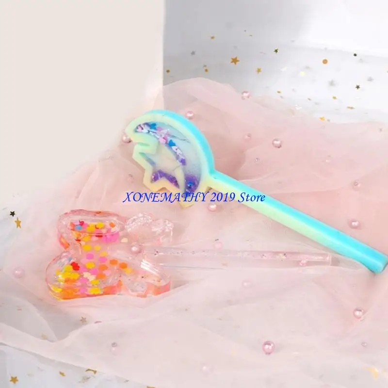 

F42F Resin Casting Molds,Resin Art Shaker Mold,Crystal Silicone Hollow Mold