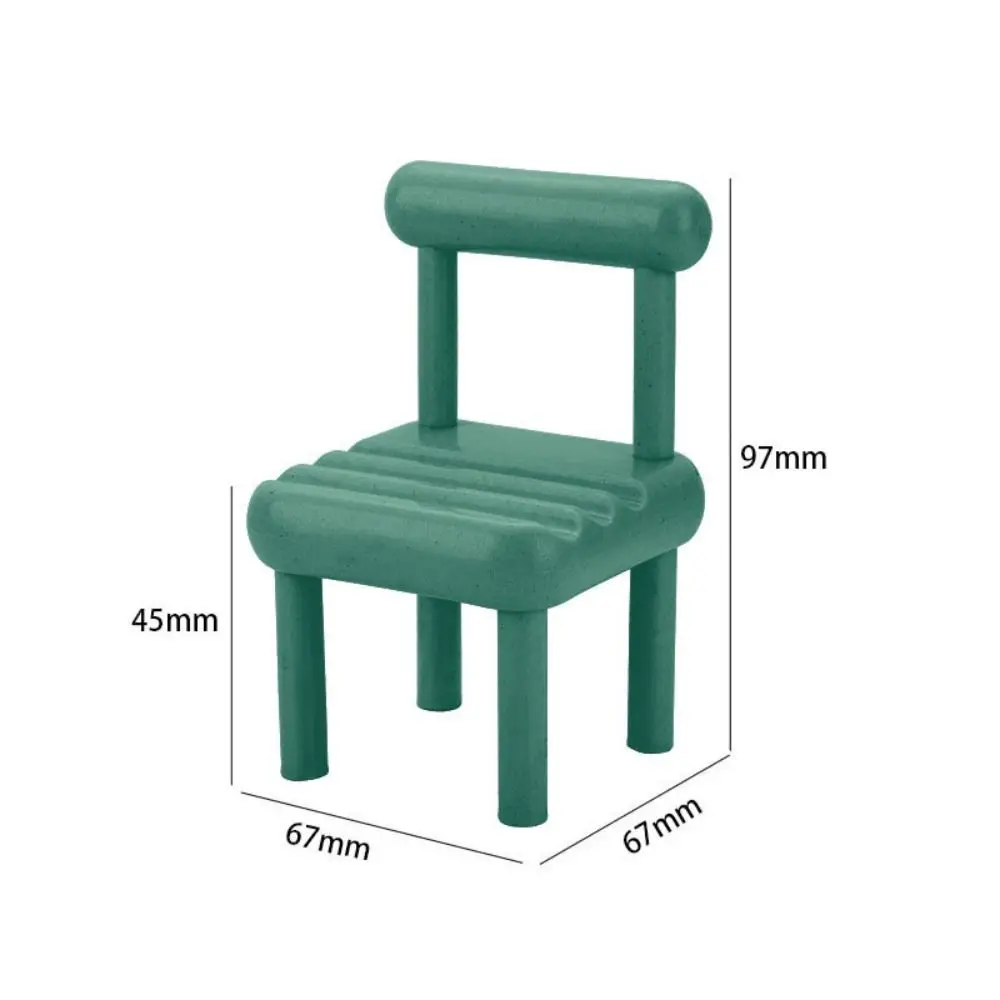 

Креативная подставка для телефона в виде мини-стульчика, милый держатель для телефона в конфетных цветах, для просмотра сериалов