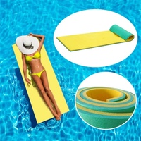 Swimming Pool Water Blanket Float Mat Bed 180x55cm New Floating Pad Non-inflatable Large Outdoor Tear-Resistant XPE Foam Mat