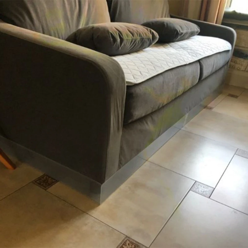 Sotto il divano Blocker trasparente impermeabile in PVC giocattolo bloccanti fondo del letto per Gap paraurti protezioni mobili Pet deflettore bordo