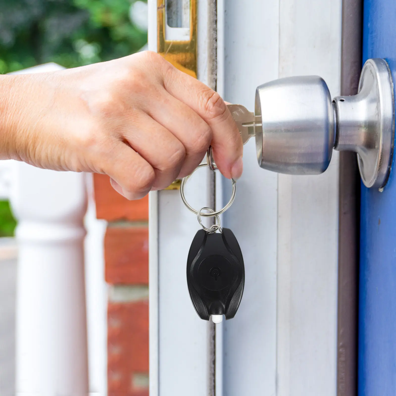 

6 шт. мини-фонариков-брелоков со светодиодами, высокой яркостью, портативные, компактные, для кемпинга, экстренных ситуаций, ручные, маленькие, мощные